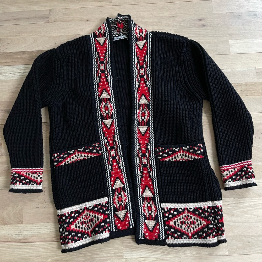 Leonard Paris Wool Cardigan